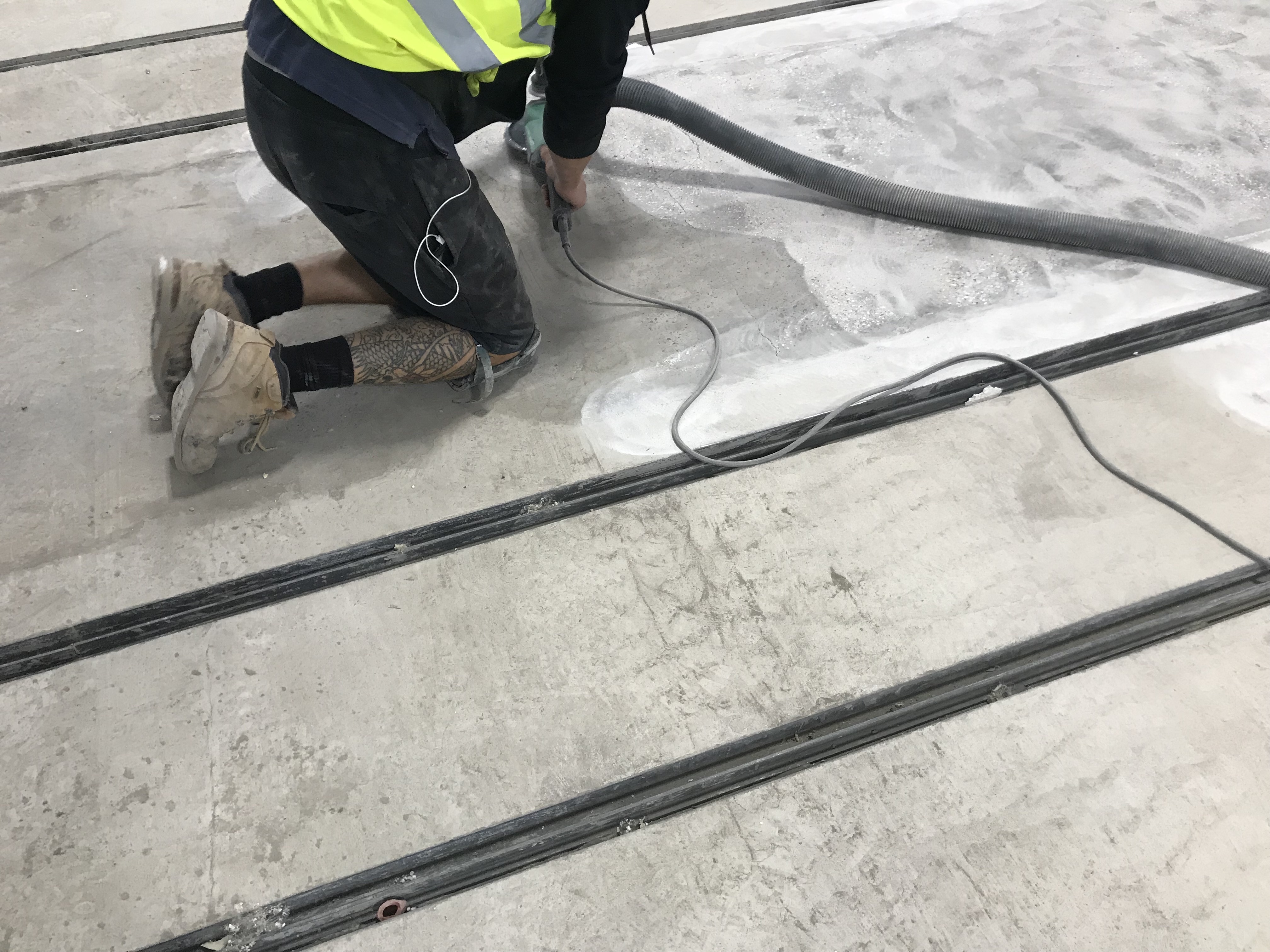 Resin Floor preparation