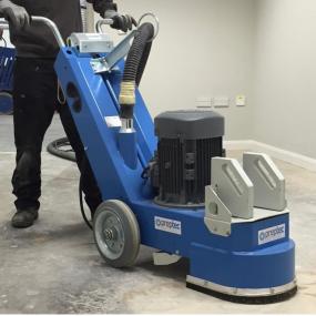 Resin Floor preparation grinding