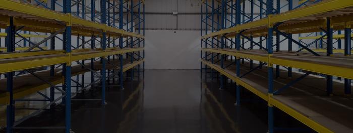 Warehouse resin floor